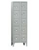 ARMADIO CASELLARIO METALLICO 10 POSTI cm. 60 x 50 x 180 h.
