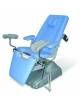 Poltrona ginecologica ad altezza variabile con un motore elettrico ed rivestimento in sky ignifugo