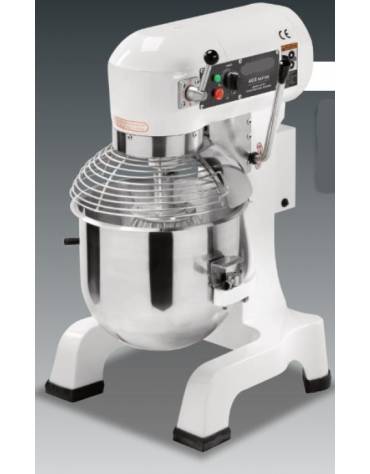 Impastatrice planetaria con vasca di capacità 20 litri - potenza 550W - L530x450xH780mm