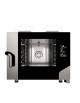 Forno a gas ventilato a convezione con vapore 4 Teglie 60x40 per pasticceria con pannello comandi digitale touch a 10 steps