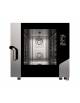 Forno a gas ventilato per pasticceria a convezione/vapore 6 Teglie EN 60X40 con pannello comandi digitale touch a 10 steps