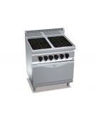 CUCINA AD INFRAROSSO 4 ZONE + FORNO ELETTRICO GN 2/1