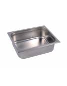 BACINELLA INOX GASTRONORM AISI 304 GN 1/2 mm 325x265xh100 lt. 6.6