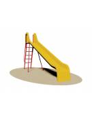 Scivolo in Resina per bambini da giardino - Altezza cm 170 Lunghezza cm 400 - cm 395x115x240h