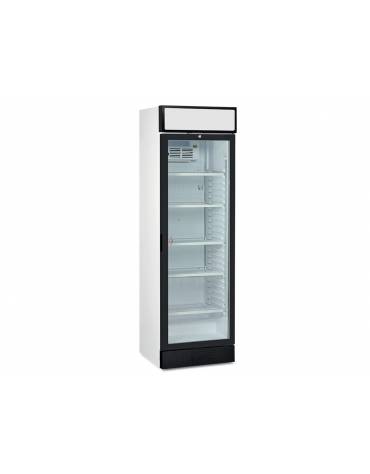 Espositore vetrina bevande verticale Lt. 390 a due porte