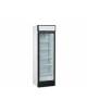 Frigo vetrina bevande verticale per bibite bevande + 1° + 10°C - litri 372 - cassonetto luminoso personalizzabile cm 59x64x198h