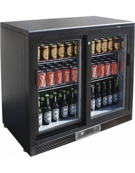 Espositore refrigerato orizzontale per bibite 2 porte