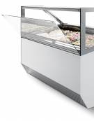 Vetrina gelato professionale ventilata 24 gusti vaschette lt 5