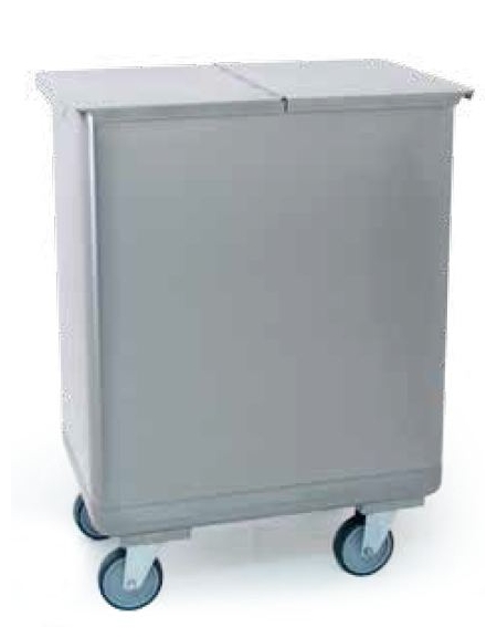 Tramoggia inox da Lt 125 - cm 61X39,5x78,5h