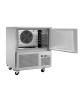 Abbattitore in acciaio inox Aisi 304 - 5 teglie GN 1/1 oppure EN60x40 - potenza 750W - mm L800xP800x1000H