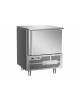 Abbattitore di temperatura N° 5 Teglie GN 1/1 oppure cm 60x40 in acciaio Inox AISI 304 - Potenza W 720 - cm 80x81,5x101,5h