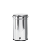 Pattumiera inox - Lt 80 - Apertura a pedale - Ø cm 42x73