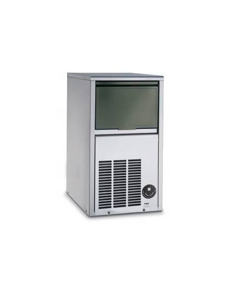 Macchina per cubetti di ghiaccio professionale da Kg 19/24h - Contenitore da Kg 6 - Raffreddamento ad aria