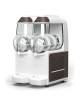 Granitore sorbettiera professionale 2 vasche Litri 10+10 - MACCHINA PER GRANITE / SORBETTI / CREME FREDDE