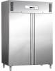 Armadio frigo 2 Ante Lt 1400 inox AISI 304 per ristorazione -2 +8 C - Classe energetica D - cm 148x83x201h