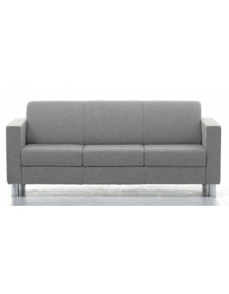 poltrona attesa 1 posto con struttura portante in multistrato cm 87x75x64h