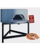 Forno pizzeria a legna tradizionale diametro interno Ø cm. 130 - Smontato - Senza supporto - Dimensioni esterne mm Ø 1540xh1050