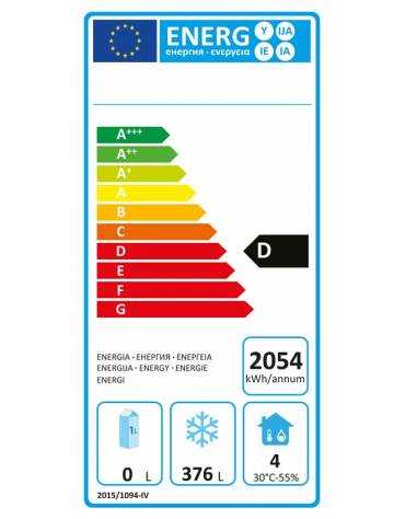 Armadio frigorifero per pesce cm. 68x80x201h