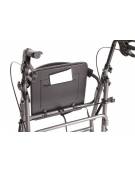 ROLLATOR PIEGHEVOLE IN ACCIAIO VERNICIATO CON APPOGGIO BRACHIALE