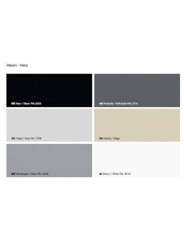 ENTI E SERRATURA - N° 1 RIPIANO INTERMEDIO REGOLABILE - CM 100x45x88h