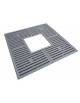 Griglia salvapiante interamente in acciaio zincato e verniciato - cm 200x200xdim.int.90