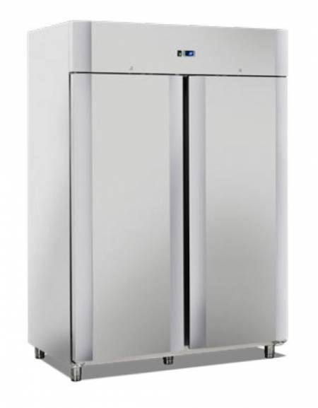 Armadio frigorifero inox ventilato 2 porte Lt.1400 -2°+8°C