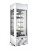 Vetrina porta singola pasticceria/gelateria ventilata positiva/negativa no-frost +5° -22°C-Colore Nero o Bianco-cm 66,8x77,3X200