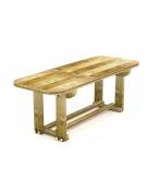 Tavolo pic-nic per i più piccoli in legno di pino nordico - cm 150x58x57h