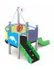 Gioco veliero mini per parco giochi , struttura in alluminio - cm 236x264x243h
