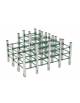 Labirinto verticale in alluminio - cm 254x193x166h
