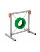 Dog Jump in the wheel per cani - pali portanti in alluminio, ruota in gomma e catene - cm 168x120x161h