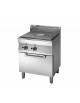 Cucina tuttapiastra a gas con forno a gas statico GN 1/1 - Potenza totale gas 13,2 kW - cm 70x70x85h