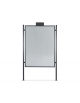 Tabellone in acciaio per pubbliche Affissioni - con pannello in lamiera cm 100x140h - ingombro max cm 120x6x290h