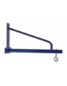 Mensola per fune in tubolare di acciaio verniciato - completa di gancio per attacco