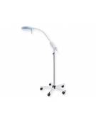 Lampada diagnostica a luce fredda LED con 9 ottiche - su carrello, Diametro del riflettore: 190 mm - 80.000 LUX a 50 cm