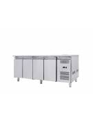 Tavolo refrigerato 4 Porte Dimensioni Cm.233x70x85h