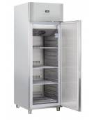 Armadio refrigerato GN 2/1 inox , refrigerazione ventilata, positivo - 2 /+8° - CLASSE C - cm 70x82,3x204,5h - Guide stampate