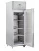 Armadio refrigerato GN 2/1 inox , refrigerazione ventilata, positivo - 2 /+8° - CLASSE C - cm 70x82,3x204,5h - Guide stampate