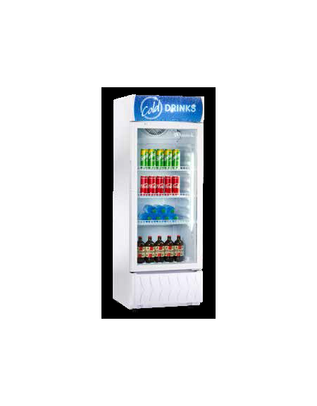 Espositore statico con refrigerazione roll bond, capacità 60 litri -  temp. 0° C a + 10° C - L 475 mm x P 517 mm x H 746 mm
