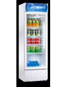 Armadio vetrina refrigerata statica per bibite, temp. + 0° C/ + 10° C - 235 litri - 535x531x1752h mm