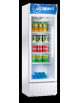Armadio vetrina refrigerata statica per bibite, temp. + 0° C/ + 10° C - 235 litri - 535x531x1752h mm