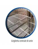 Armadio congelatore inox AISI 304 - GN 2/1 - 2 porte - 1300 litri - capacità di esercizio -22°C/-17°C - mm 1314×845×2130h