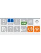 Armadio refrigerato per pasticceria, in acciaio inox, refrigerazione statica - cm 97,5x74x202,5h