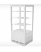 Vetrina refrigerata +2°C / +12°C - capacità 78 Lt. - 3 ripiani regolabili -  pannello digitale - colore bianco - mm 425X380X960h