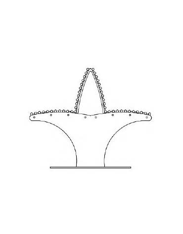 Panchina doppia con schienale realizzata interamente in acciaio zincato e verniciato - cm 181,6x110x90h