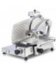 Affettasalumi verticale professionale per salumeria lama 38 - Capacità di taglio cm 33x27 - Corsa carrello cm 37