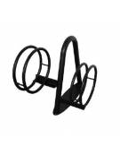 Portabici basso 2 posti realizzato in acciaio zincato e verniciato. Da inghisare - cm 49,4x79,7x4x65h