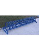 Portabici 3 posti realizzato interamente in acciaio zincato e verniciato. Da tassellare - cm 135,7x65x43,9h