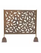 Barriera modulare da 100 cm con 2 supporti da tassellare, realizzata in acciaio zincato e verniciato - cm 115x100h