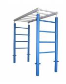 Scala orizzontale in acciaio zincato e verniciato. Attrezzo per tonificare mani e braccia - cm 288,1x117,1x236,1h